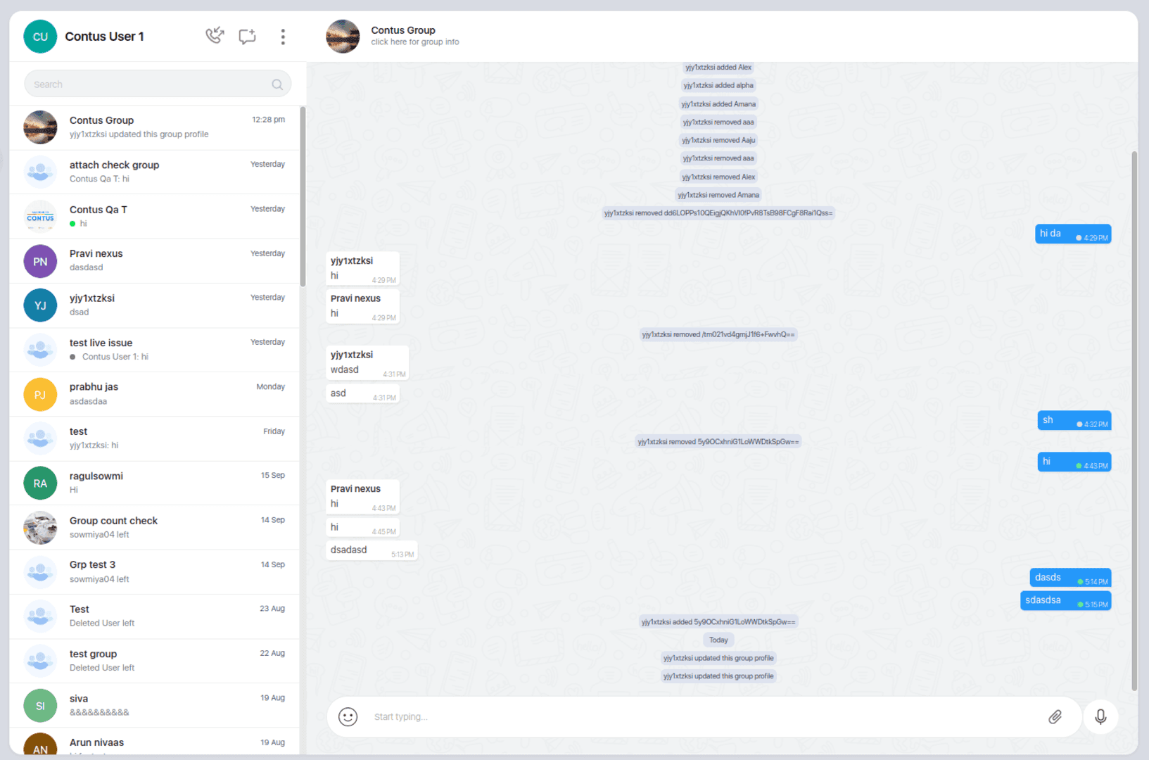 Chat UI VUE