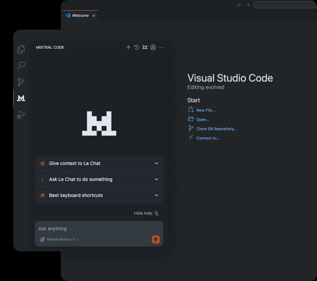 Introducing Mistral Code