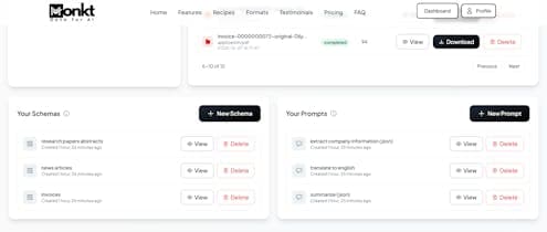 Monkt: Transform files and web pages into AI-ready Markdown or JSON