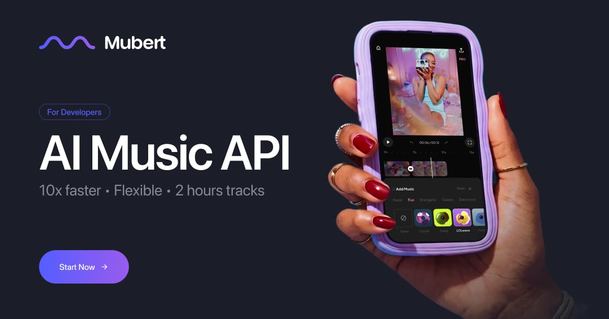 Use Cases • Mubert AI Music API