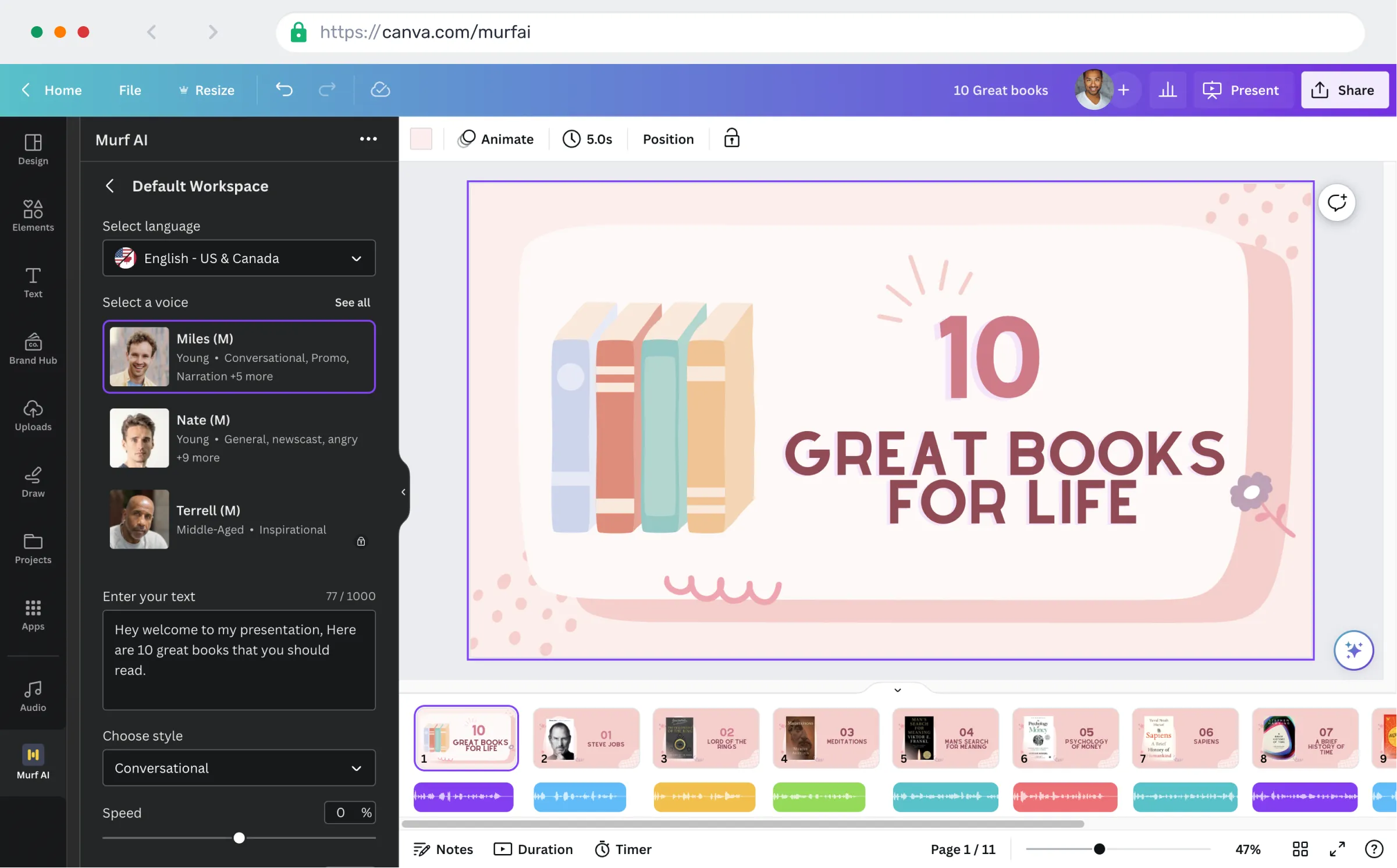 Add Voiceovers to Canva Designs 🔥