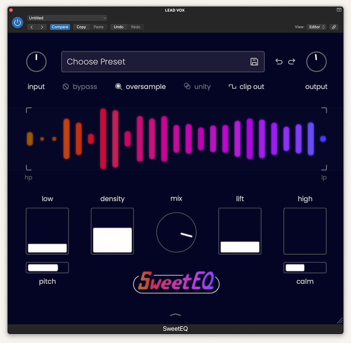 Musik Hack SweetEQ