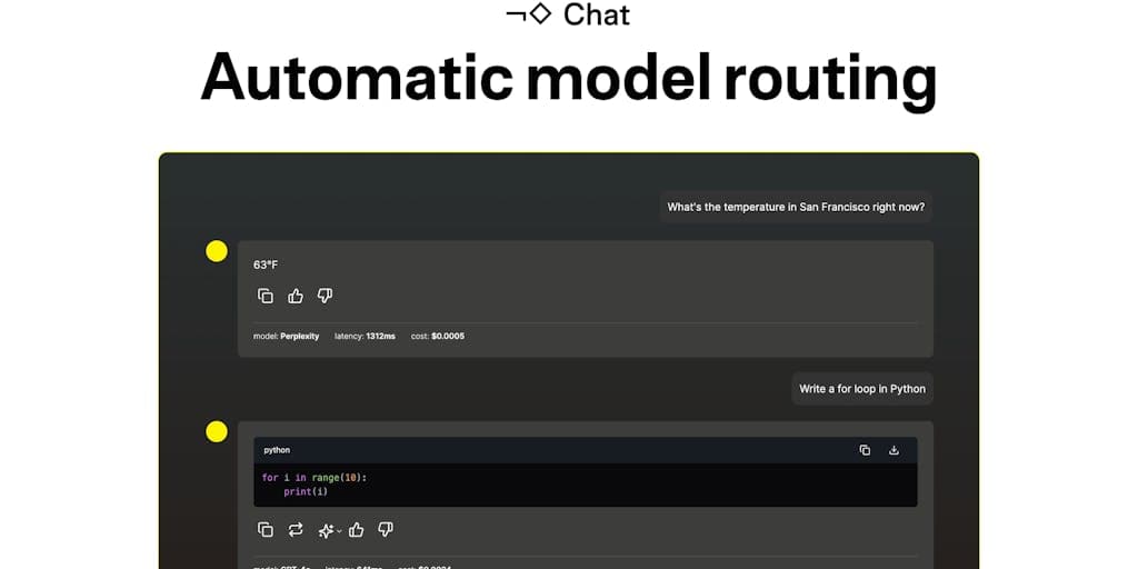 Not Diamond: The last chatbot you'll ever need