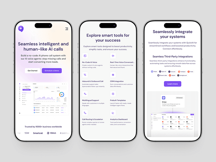 CallAI – AI Voice Agent SaaS Platform