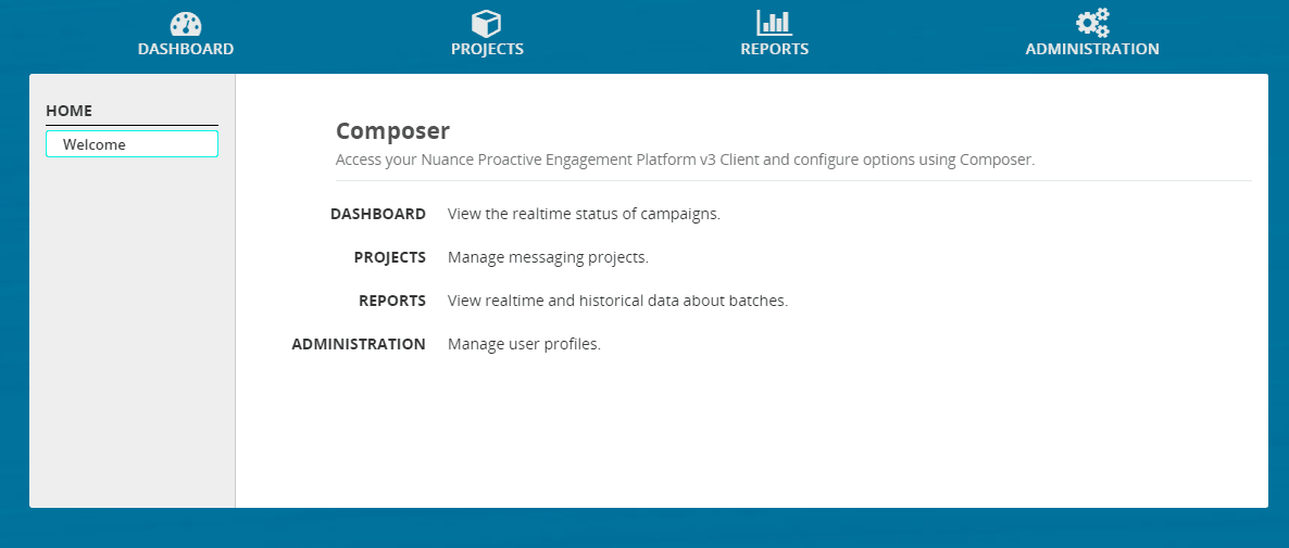 User interface