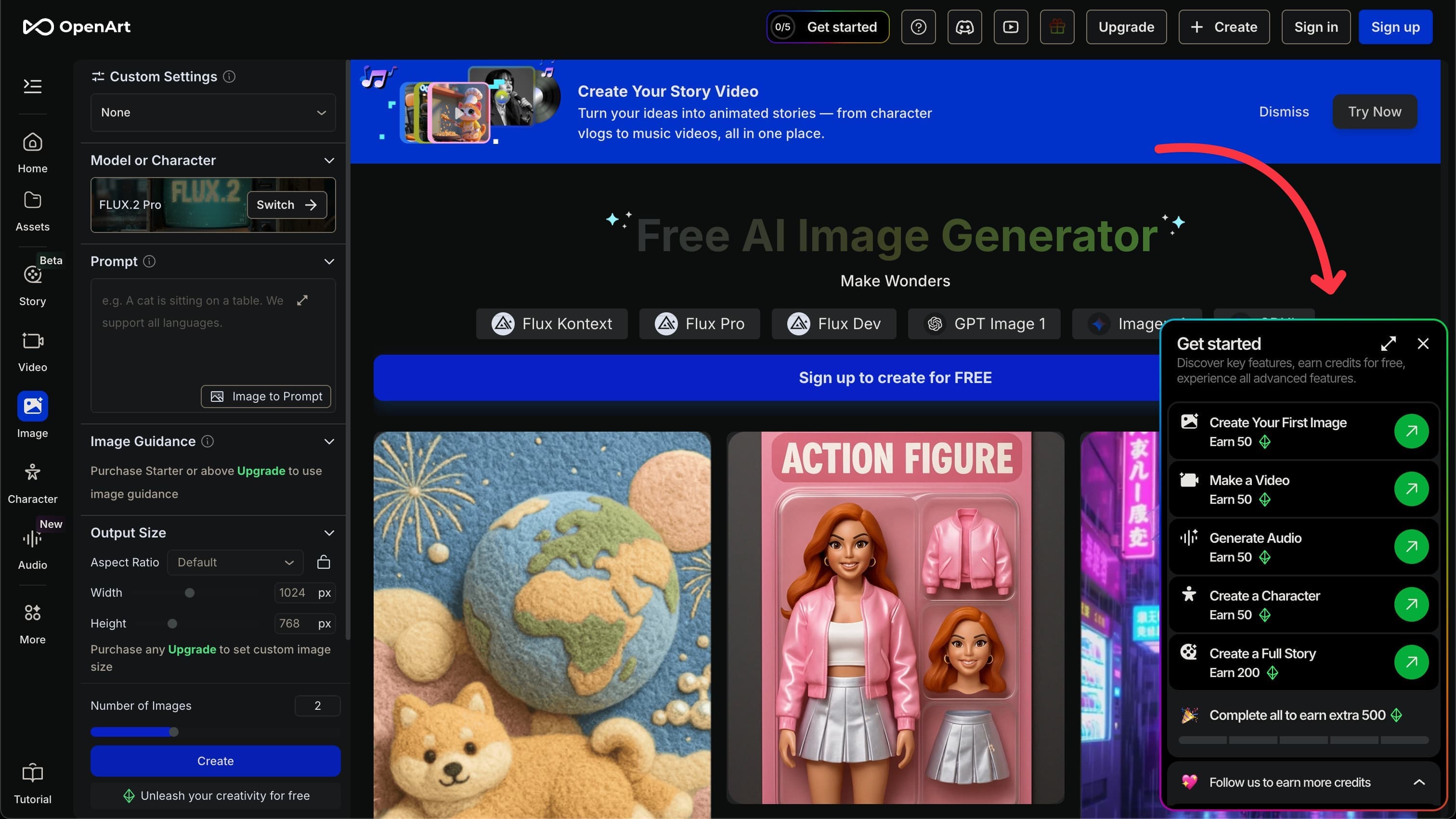 How OpenArt AI engineered the perfect feature adoption loop using activity-based credits