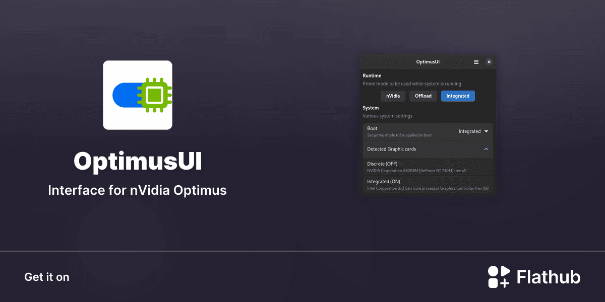 Install OptimusUI on Linux