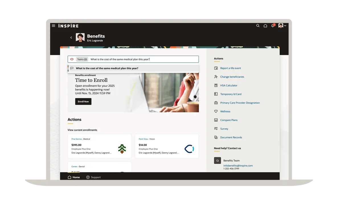 Oracle AI for Human Capital Management