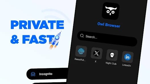 Owl Browser - Fast & Private