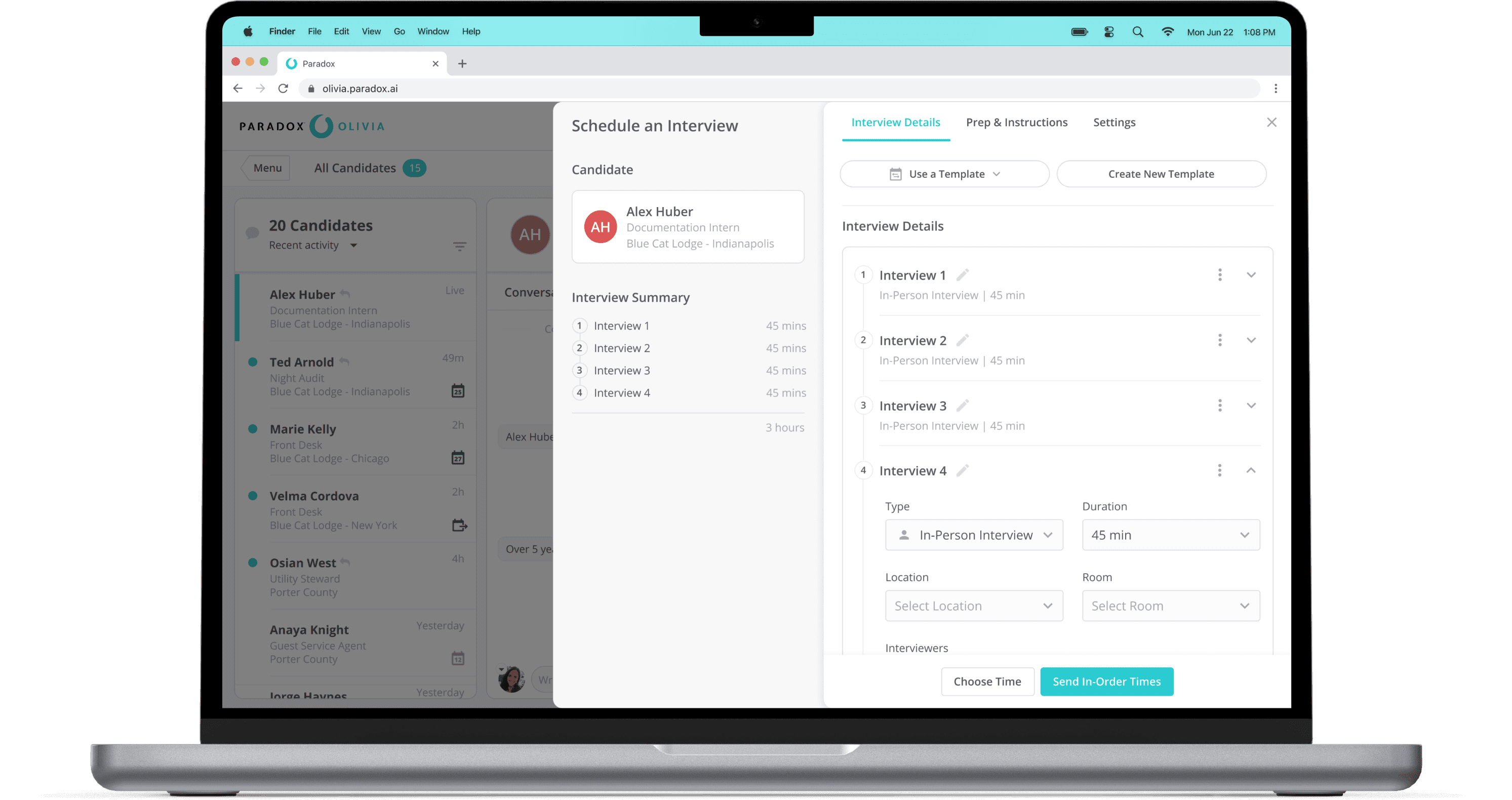 Interview Scheduling Automation