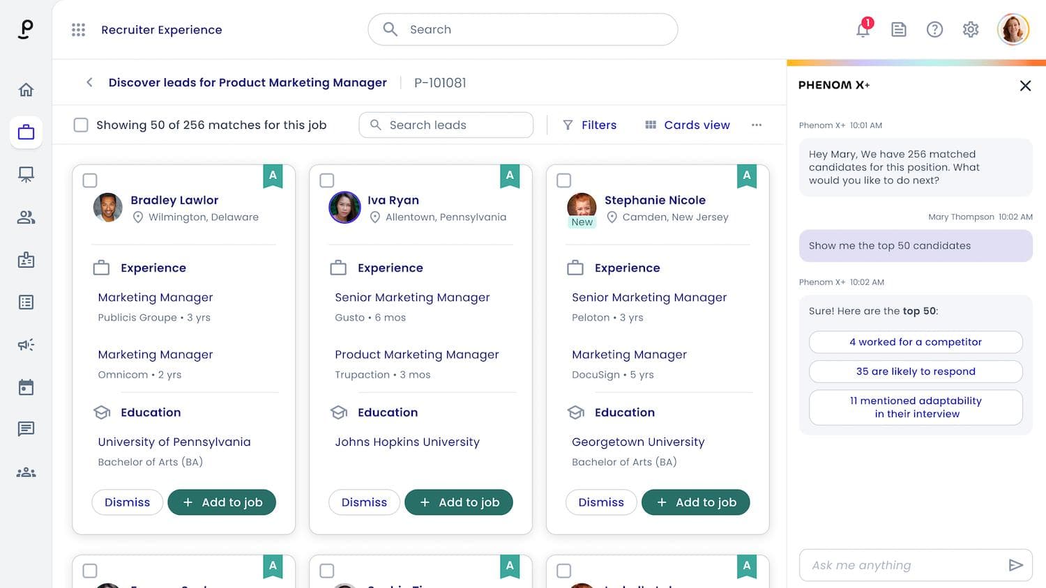 Meet Phenom X+ — Generative AI for HR — And 18 Platform Innovations to Transform Hirin…