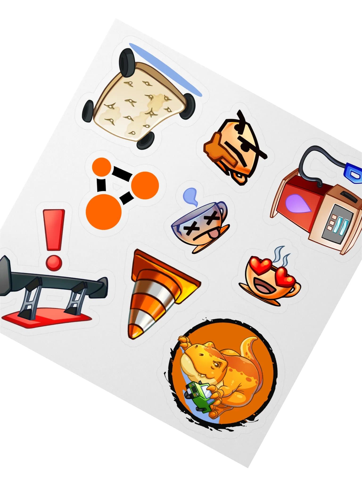 Stylized Sticker Set