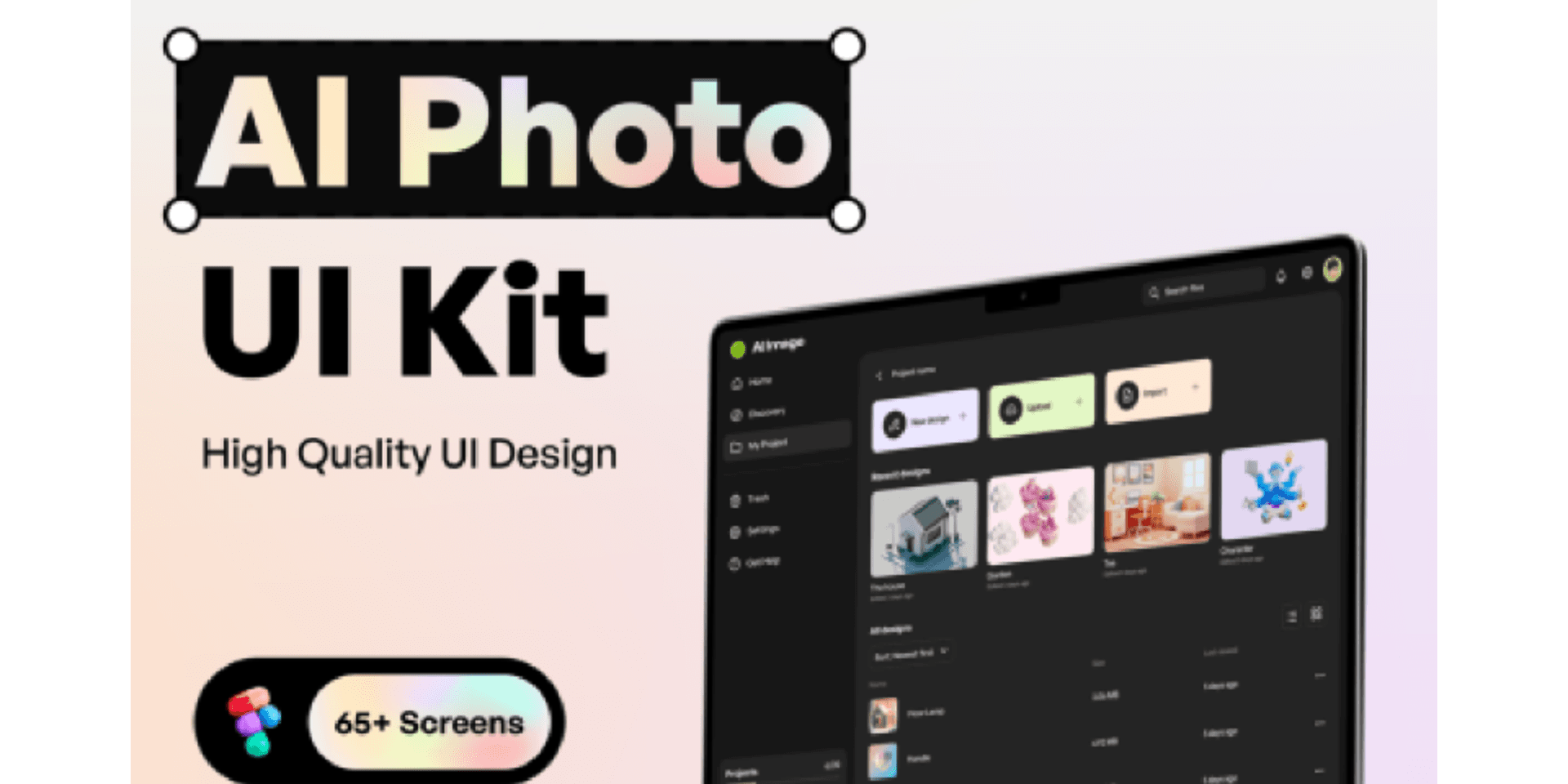 Smart AI Photo UI Kit