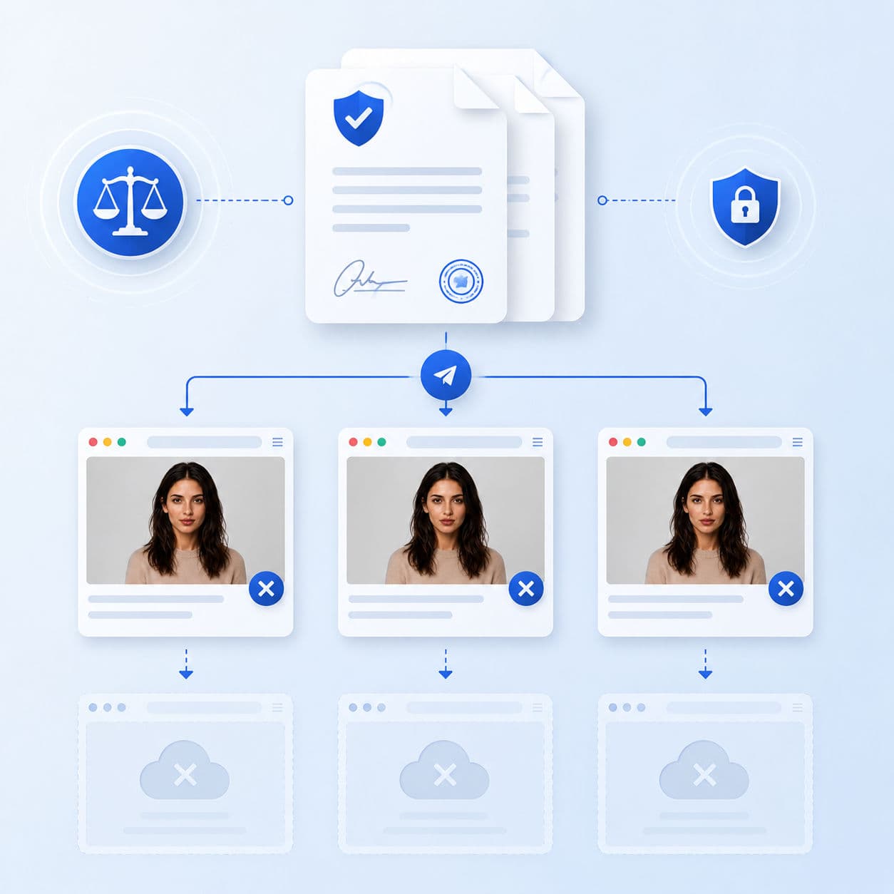 How to erase photos from the Internet with DMCA&GDPR