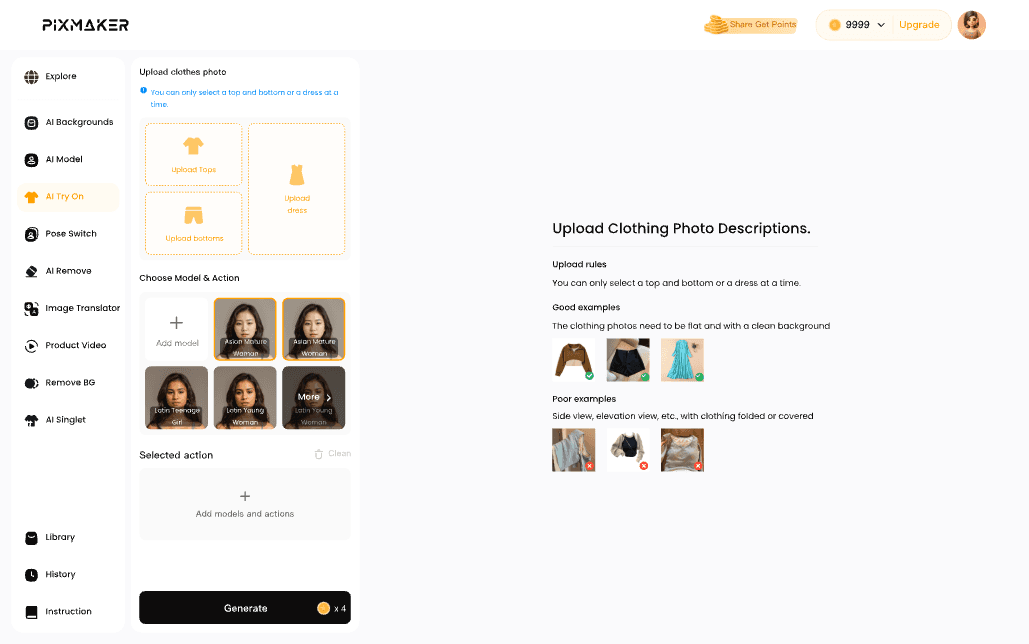 Pixmaker-AI tools for professional e-commerce photos and videos