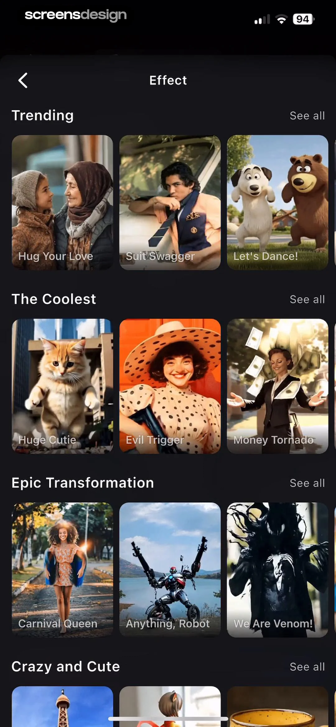 PixVerse: AI Video Generator UI Breakdown
