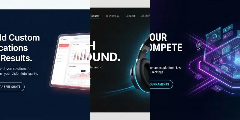 Pro Website Hero Ui Mockups Generator App