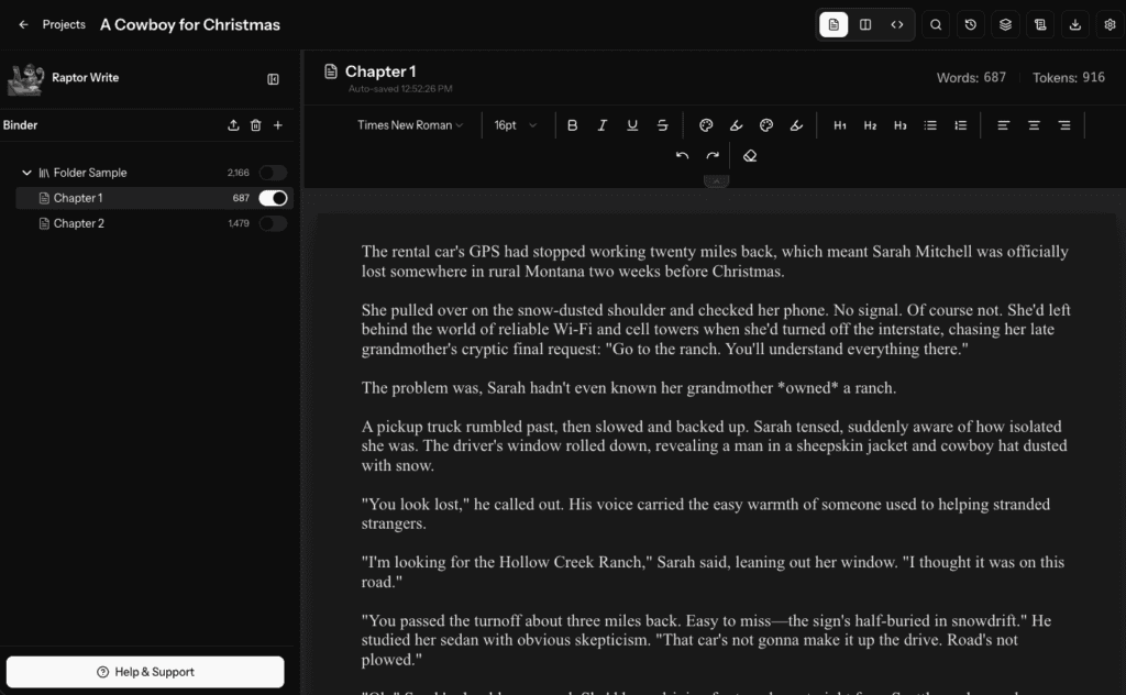 RaptorWrite 1.0 Is Here: Free AI Writing Software Built for Authors