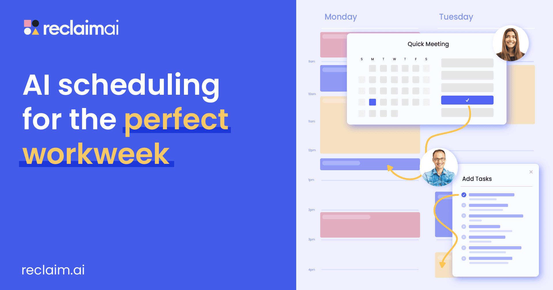 Reclaim – AI Calendar for Work & Life
