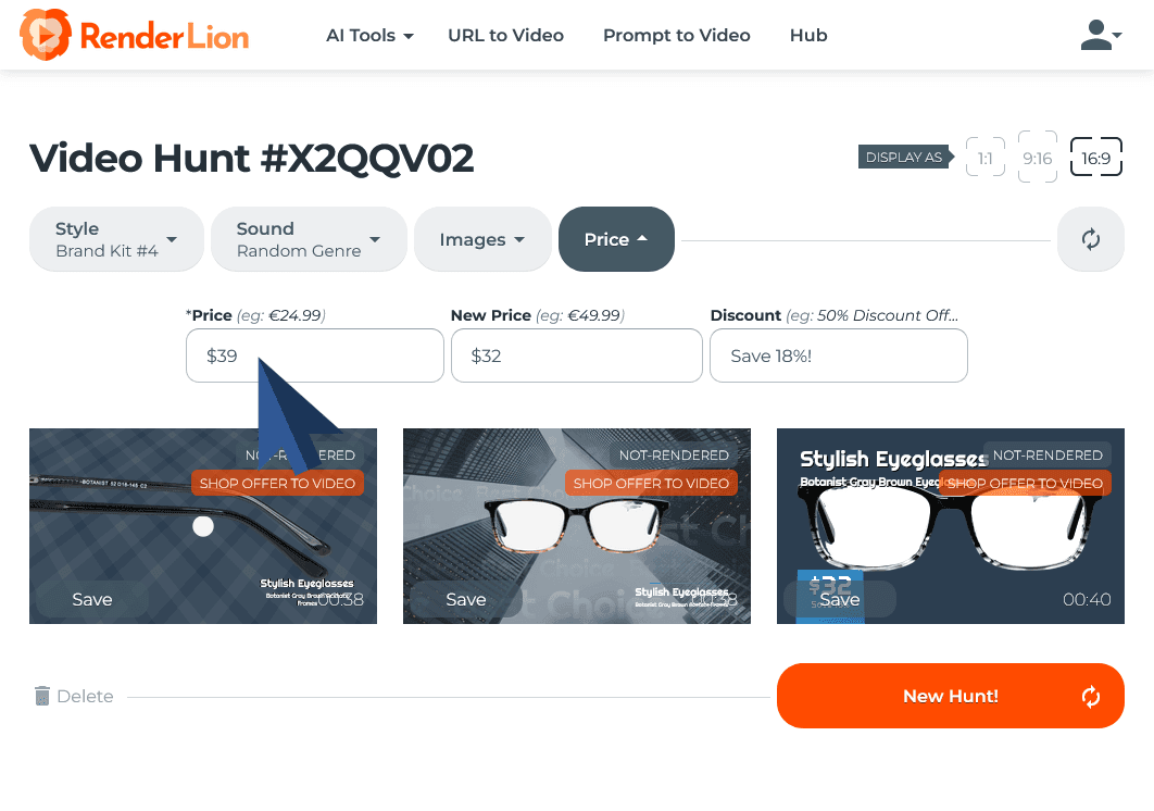 Free Product Video Generator