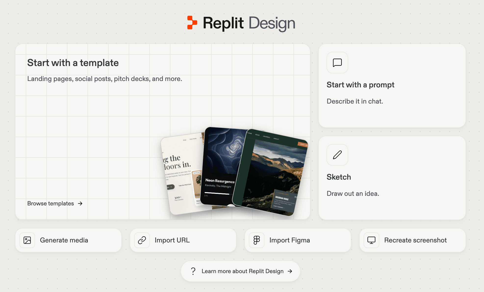 What is Replit Design