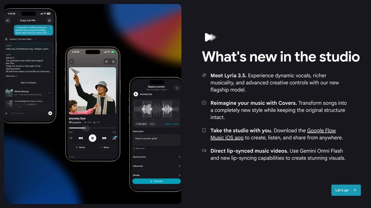 GOOGLE 🔥: Lyria 3.5 has been released on Google Flow Music! Besides that, Flow Music…