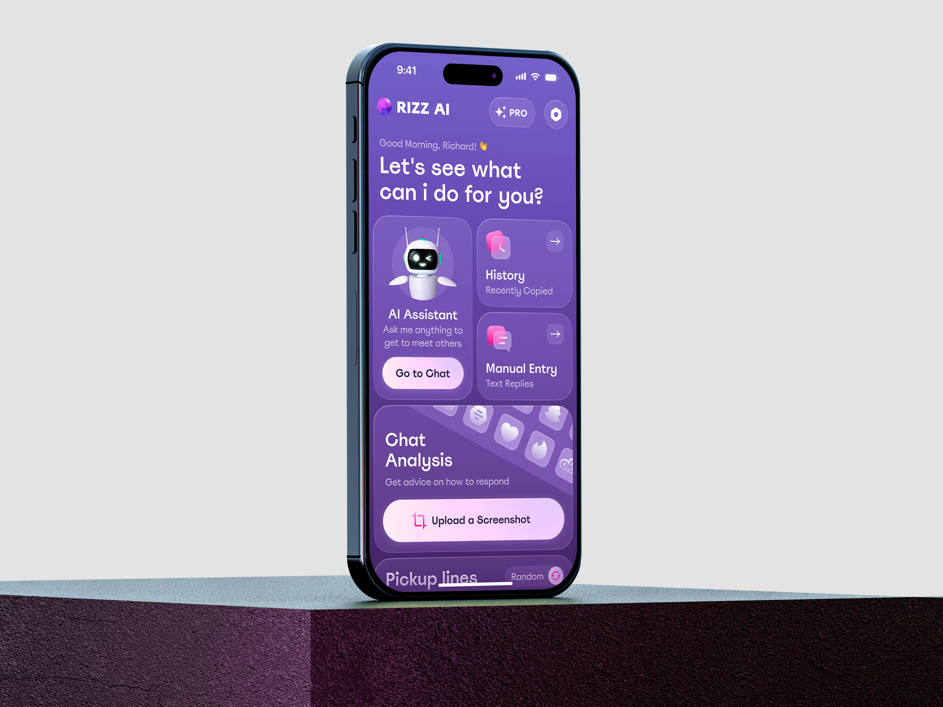 Rizz App - AI Dating Assistant by Nikita Prokofyev