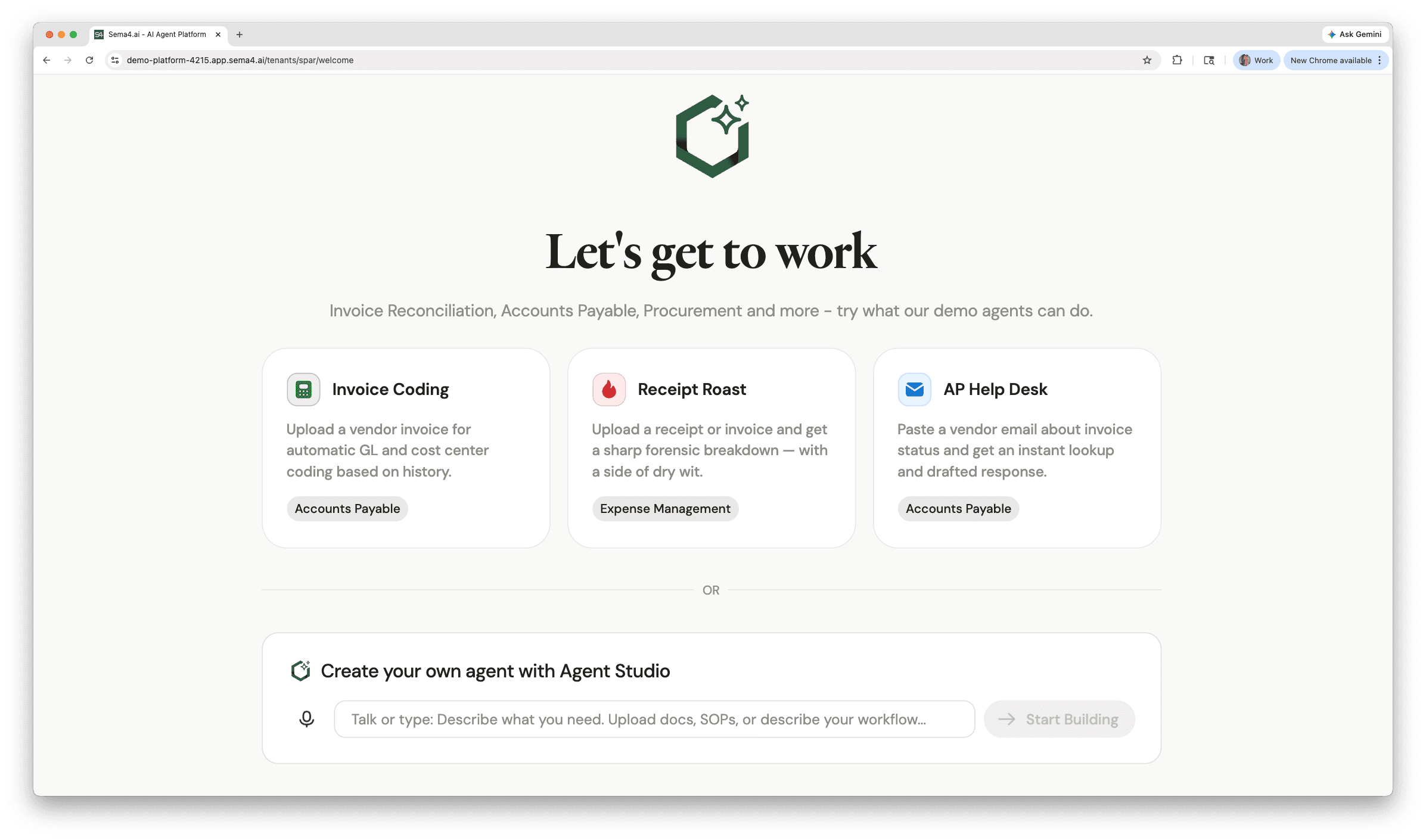 Build AI agents
