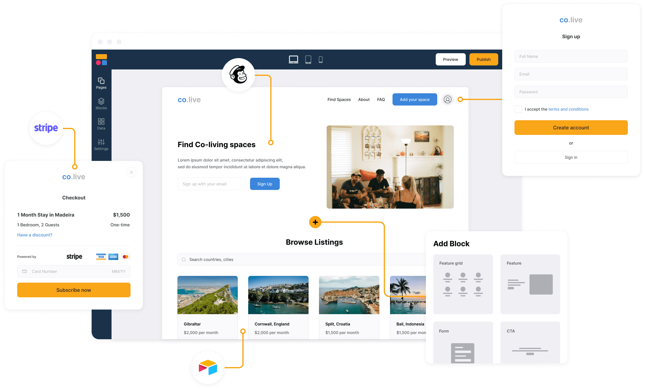 Softr Features