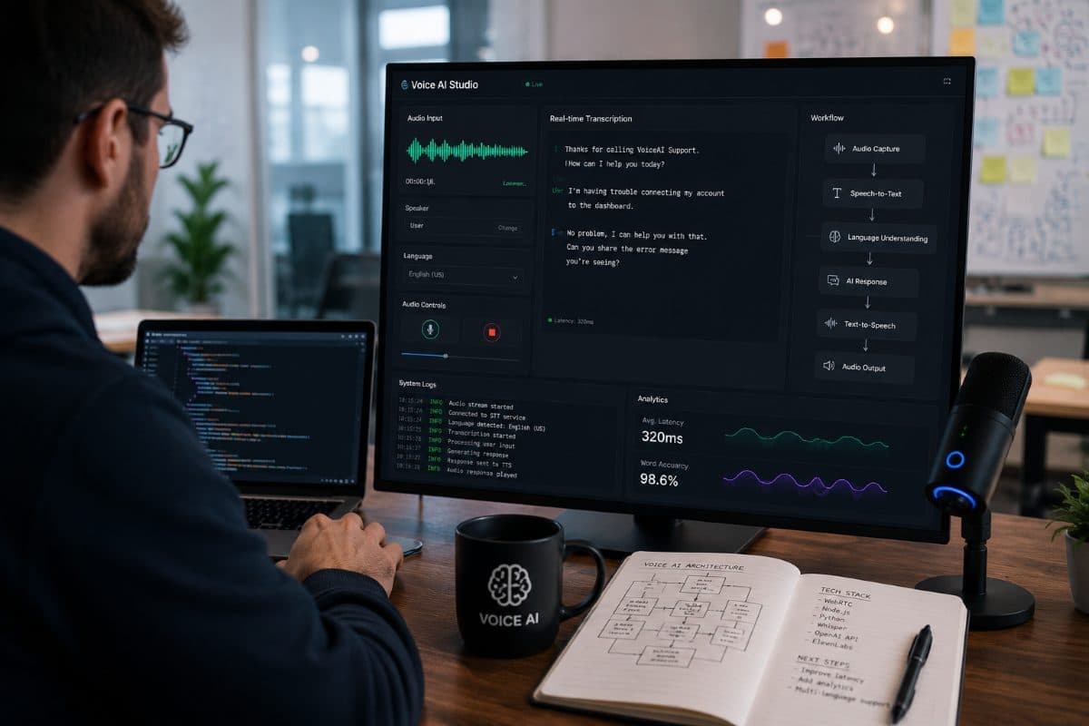 A Practical Guide to Building Voice AI Applications With Real-Time Transcription in 2026