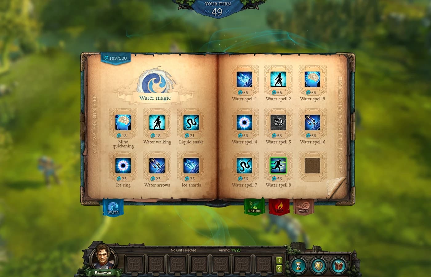 Spellbook for mmo game :: Behance