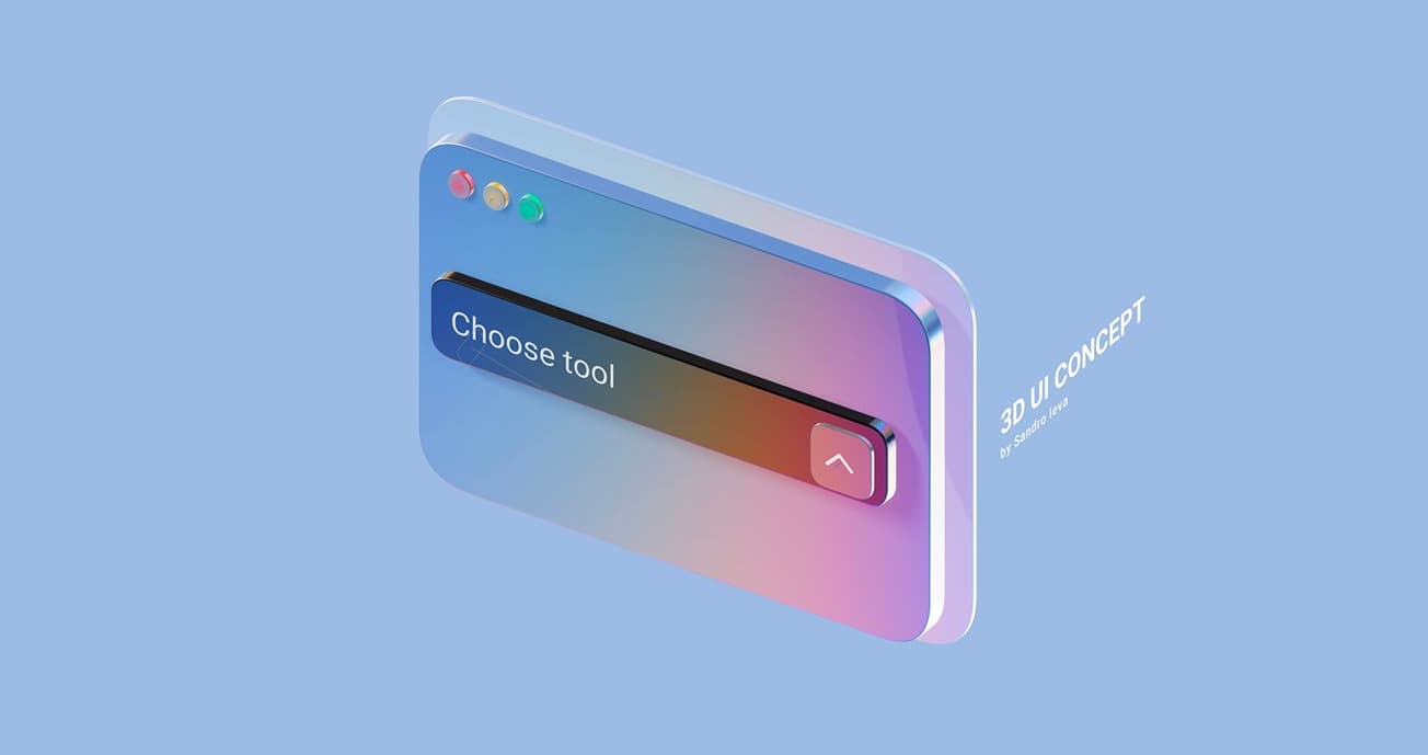 3D UI Design