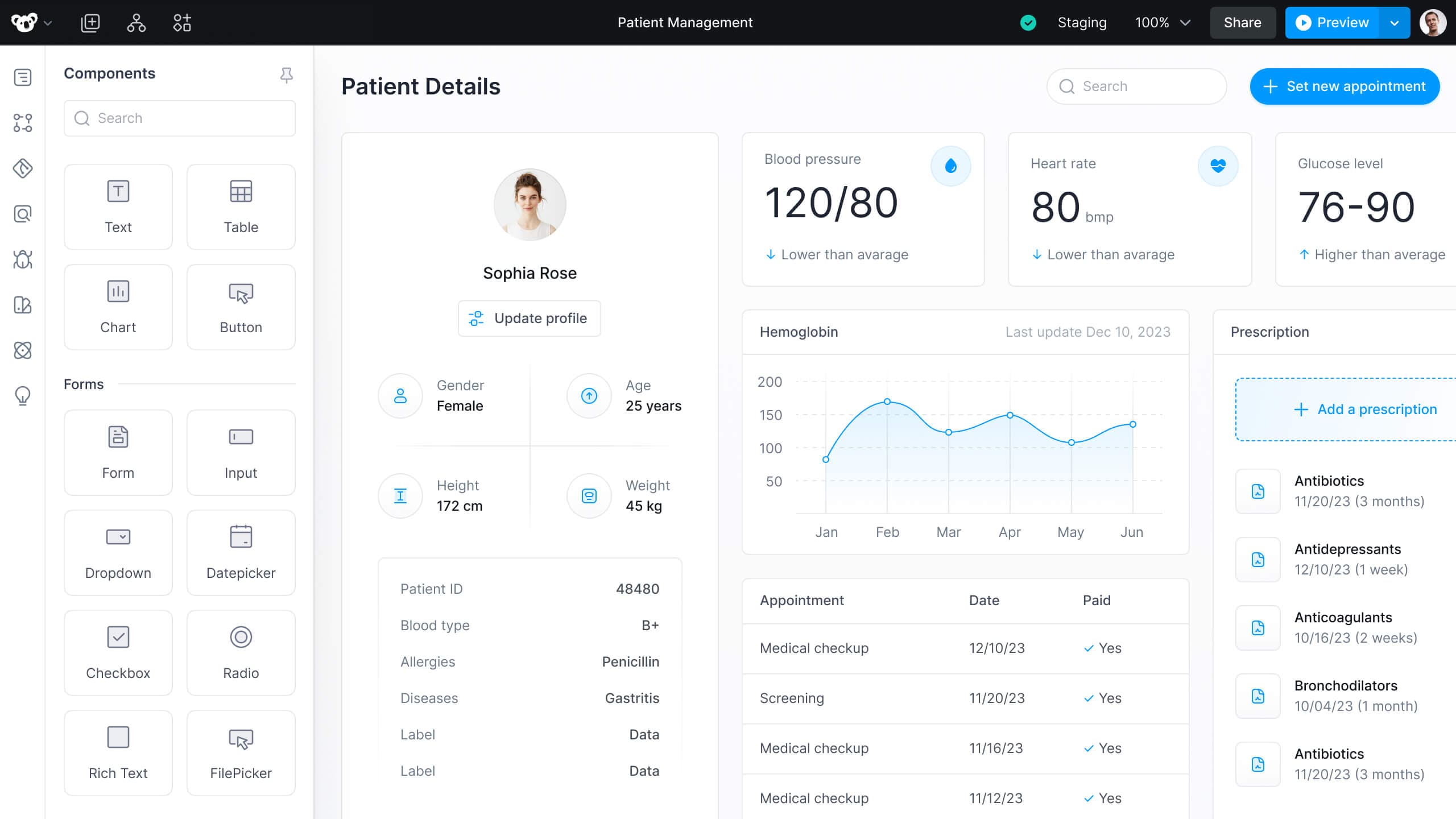 Low-Code App Builder for Internal Tools