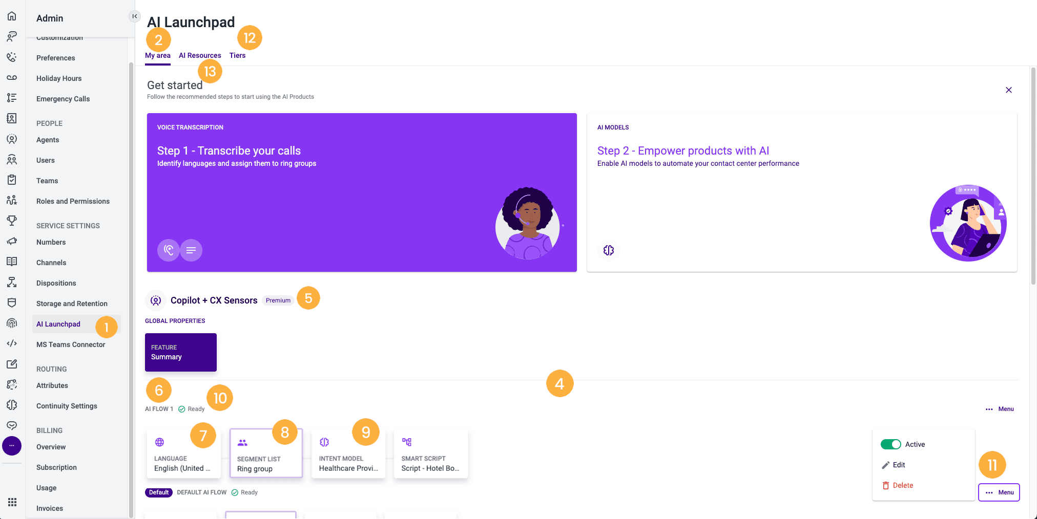 Talkdesk AI Launchpad: Overview