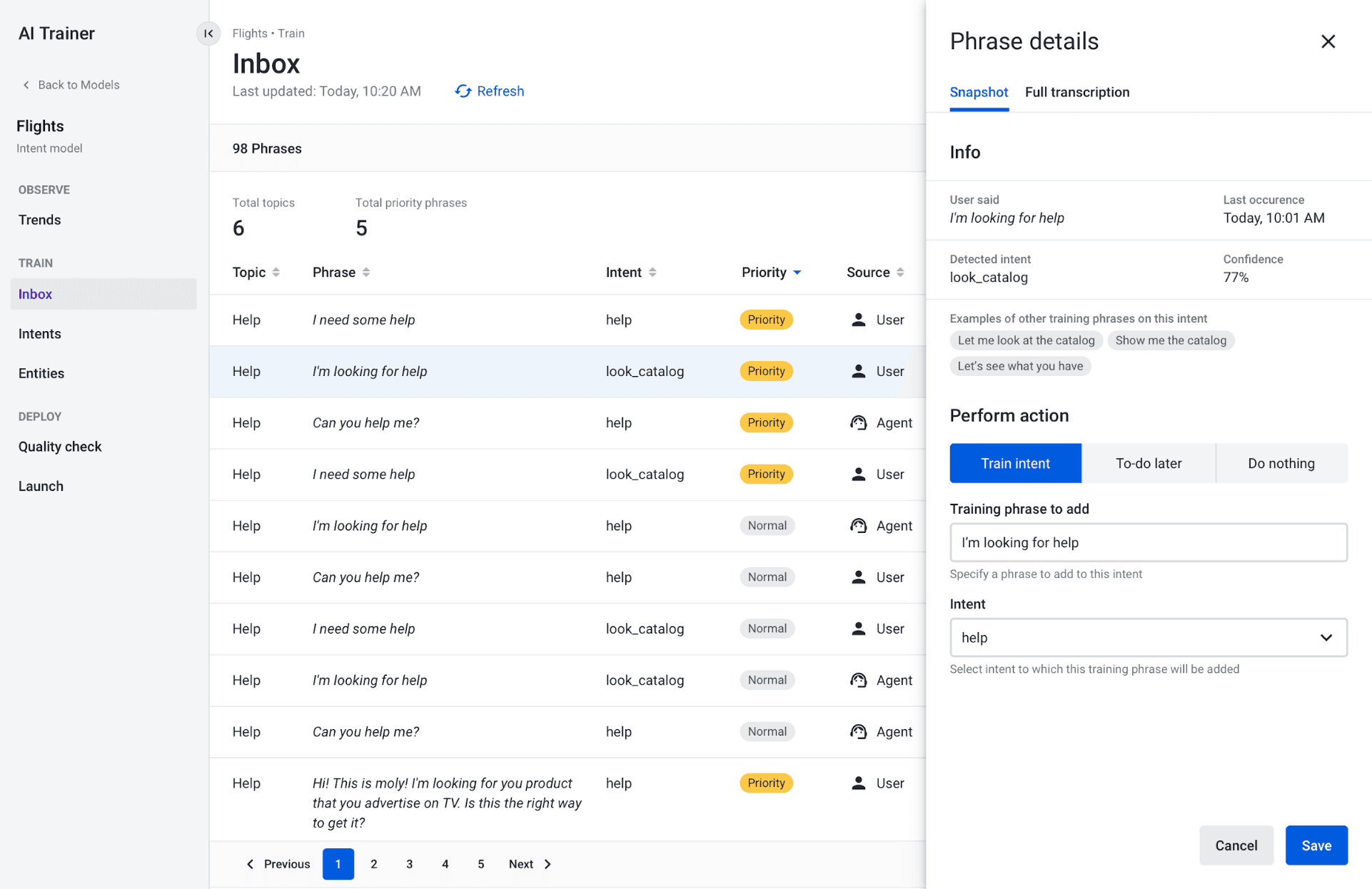 Getting Started with Talkdesk Operations Center (formerly AI Trainer)