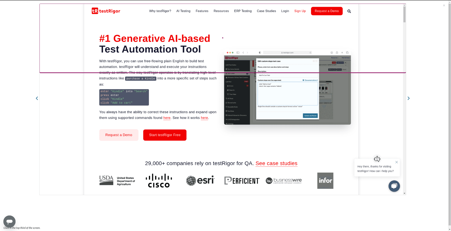 How to reference elements by UI position using testRigor? - testRigor AI-Based Automat…