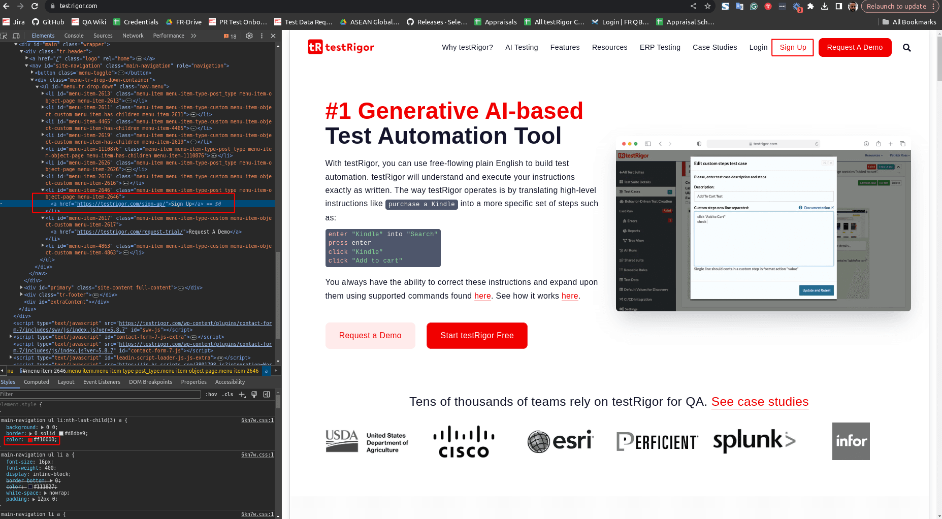 How to perform assertions using testRigor? - testRigor AI-Based Automated Testing Tool