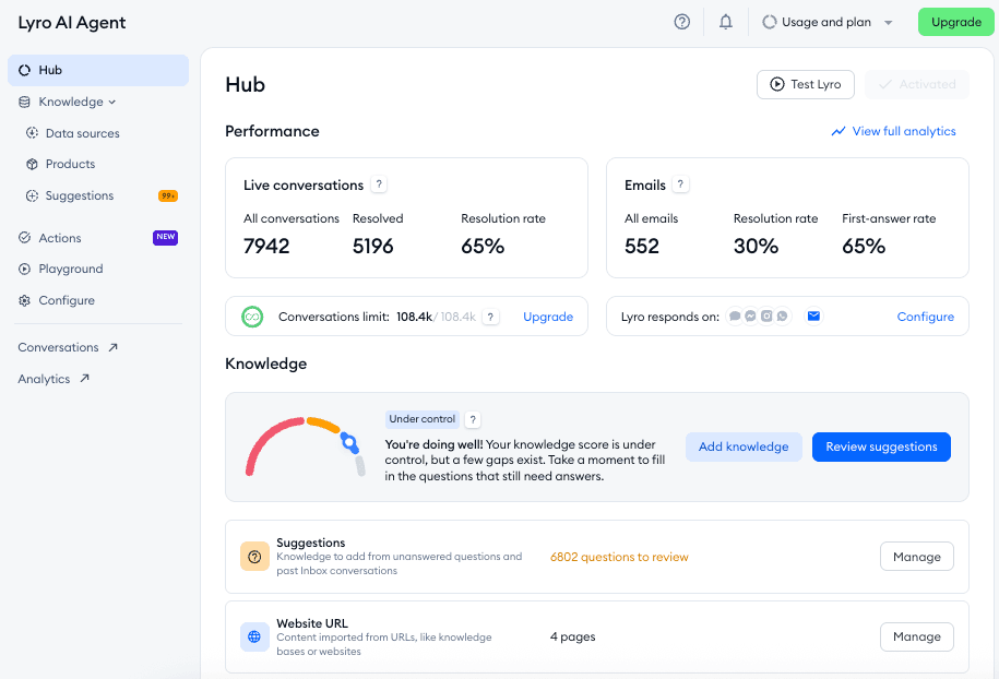 Introducing the new Tidio panel