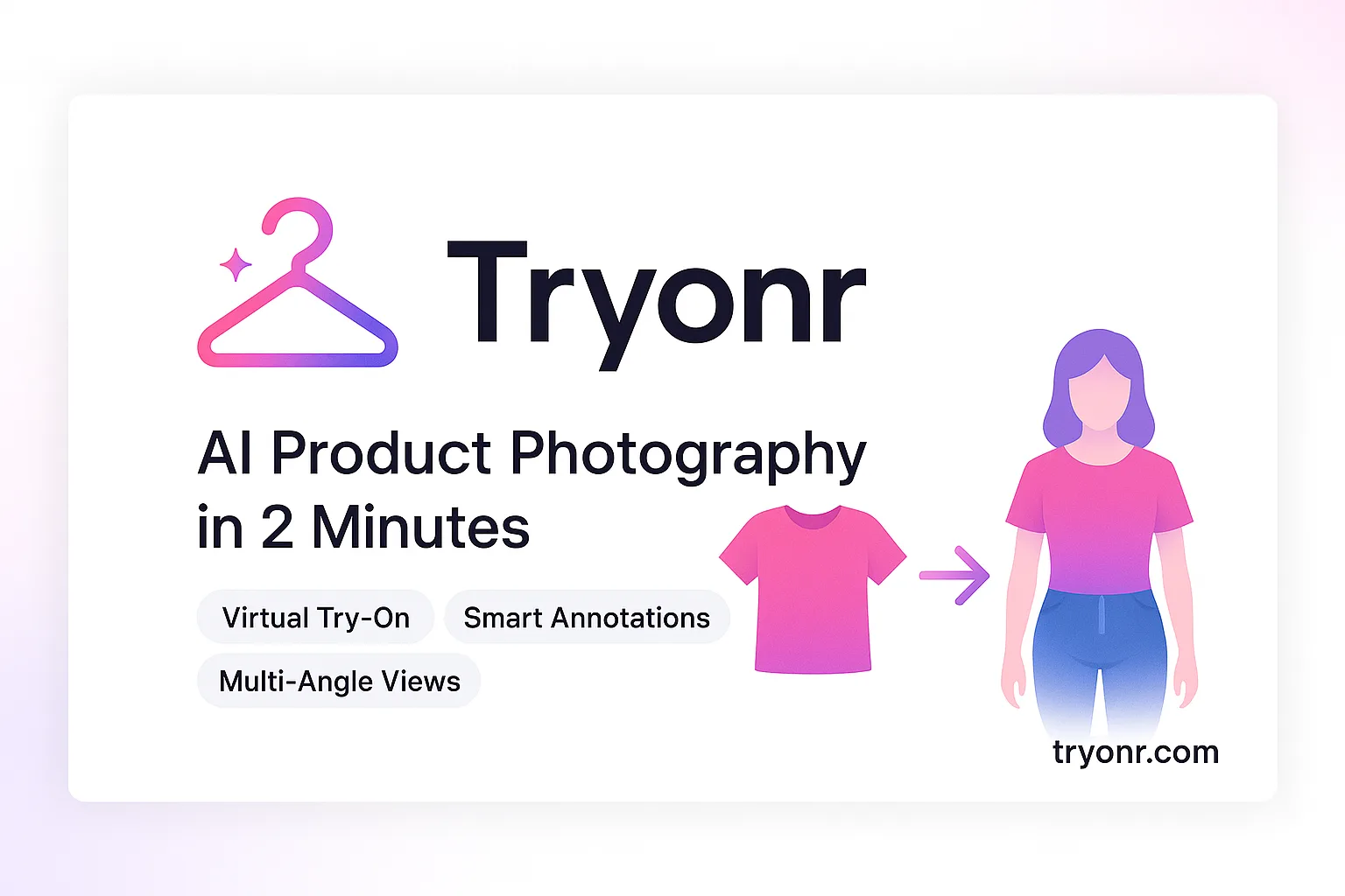 Tryonr - AI Product Photography