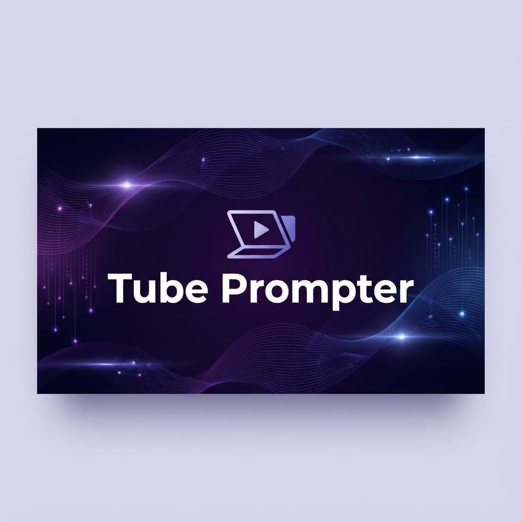 How to Use TubePrompter