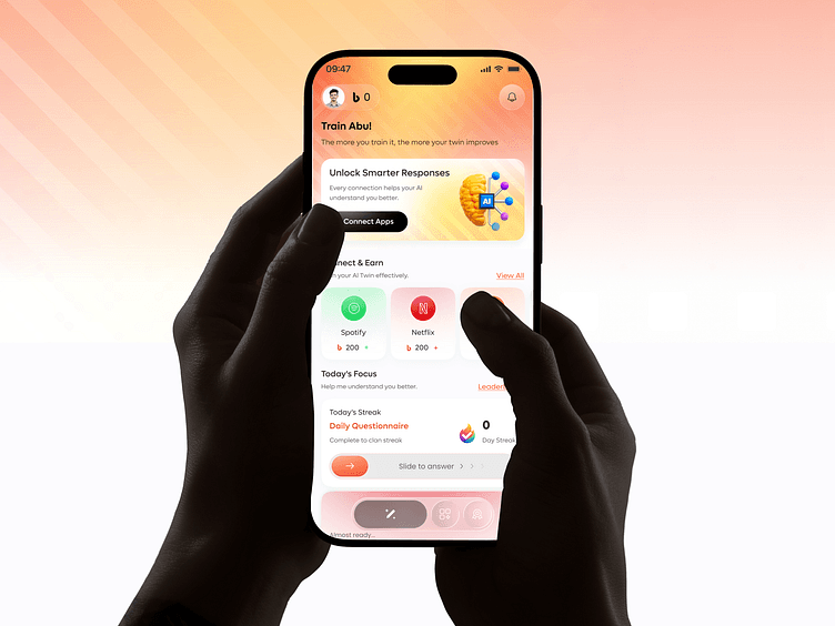 AI Twin — AI Assistant Mobile App by Sheikh Shihab ✪ on Dribbble