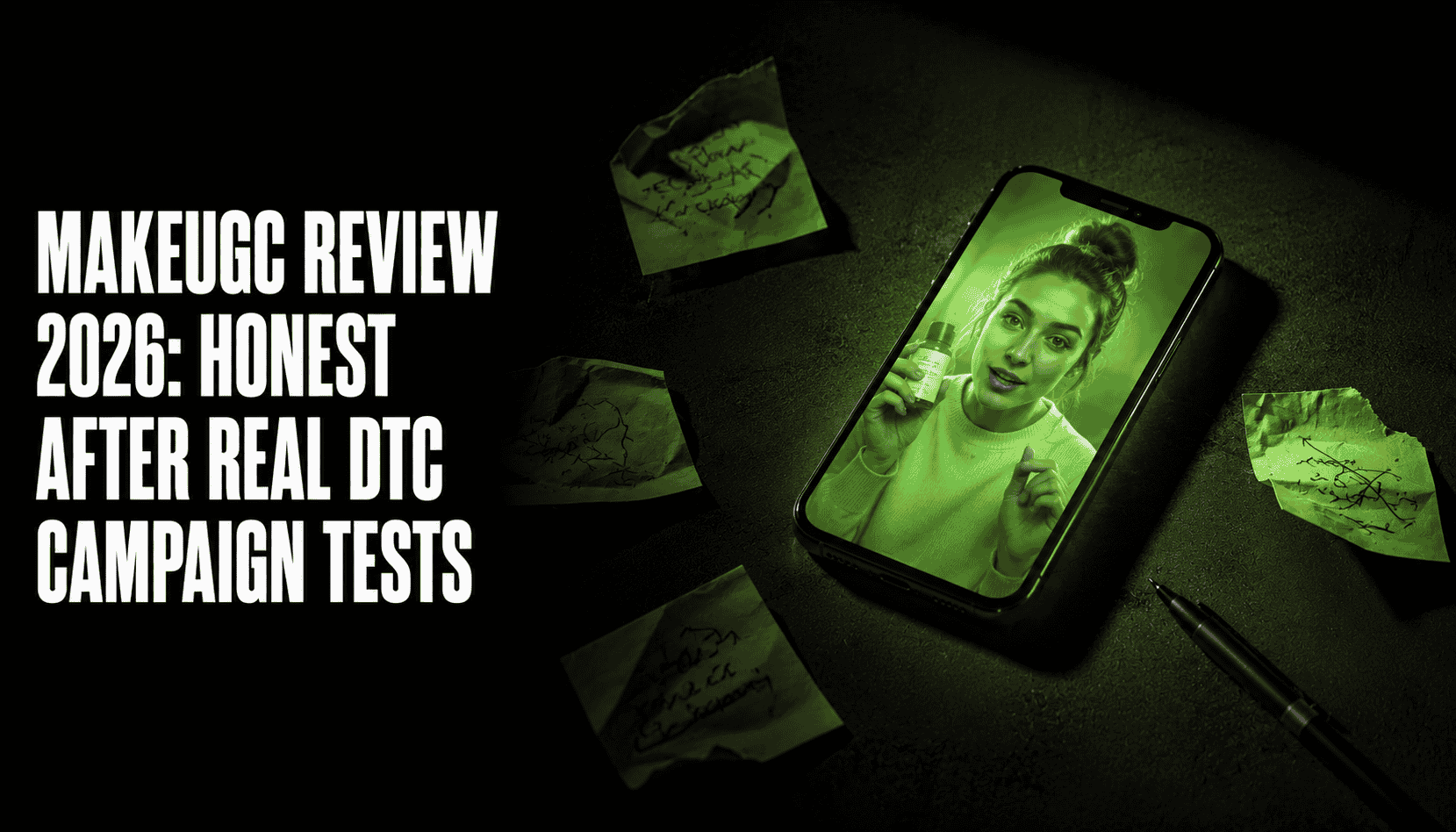 MakeUGC Review 2026:Tested It on DTC Campaigns -UGCad AI