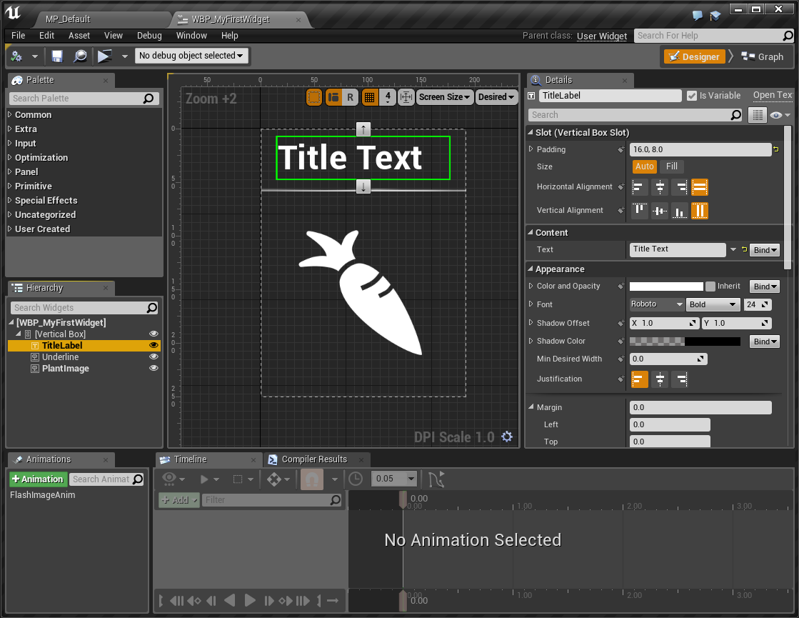 Introduction to UIs in Unreal · Unreal🌱Garden
