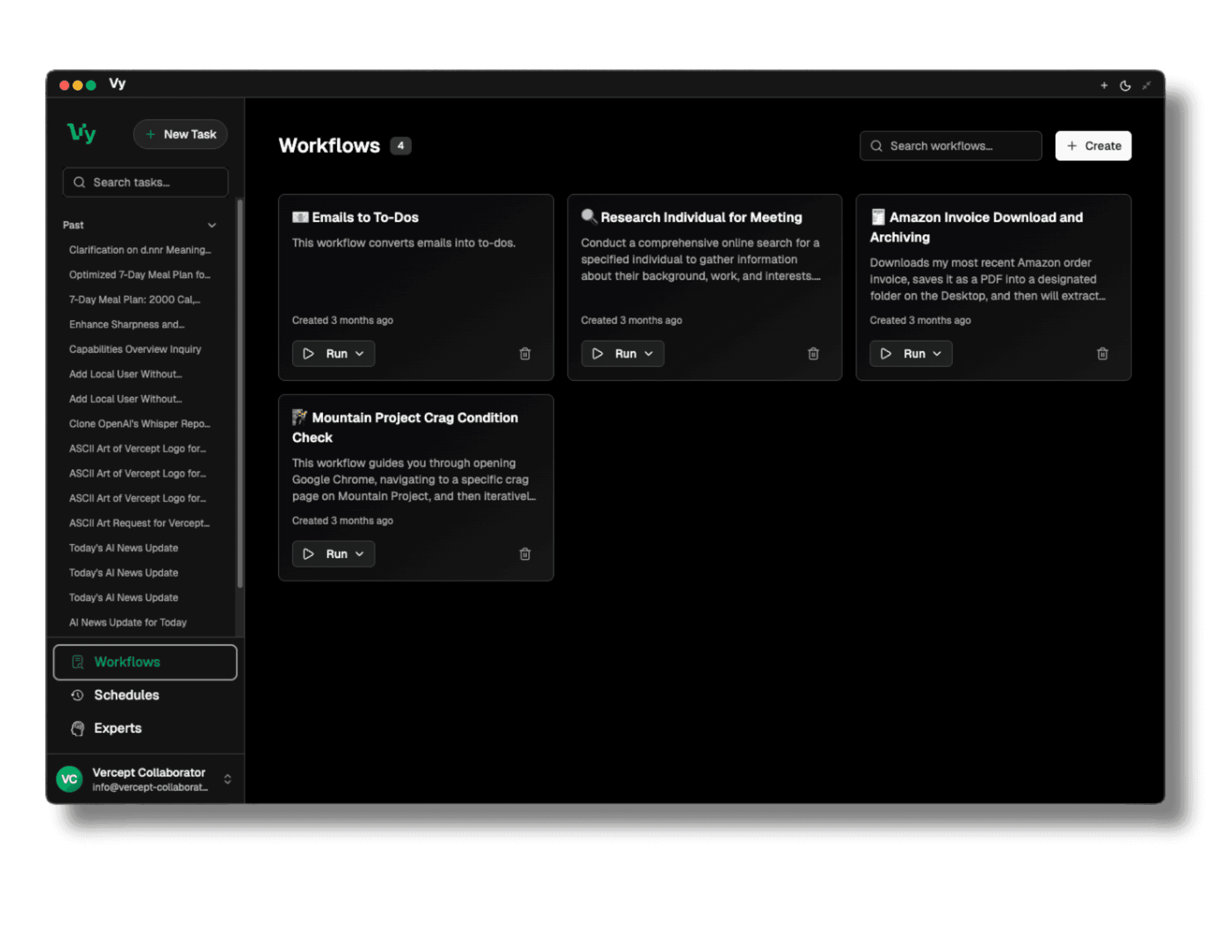 Vy by Vercept: AI agent that uses your computer, cross platform, no APIs