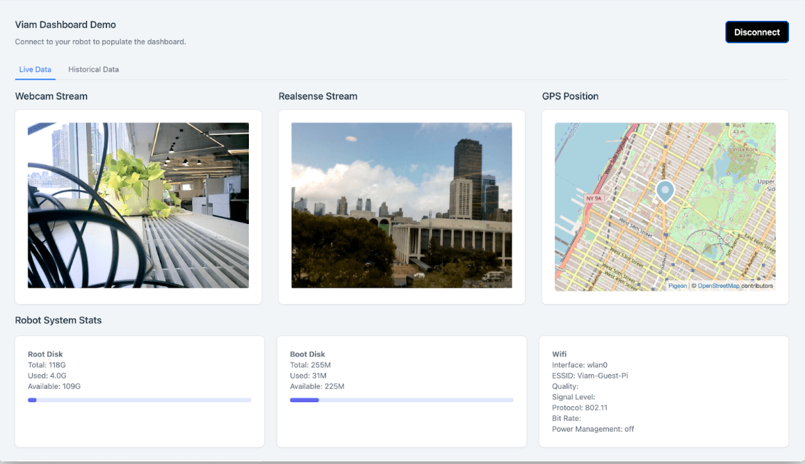 Build a robotics web app with TypeScript & Viam on ROS