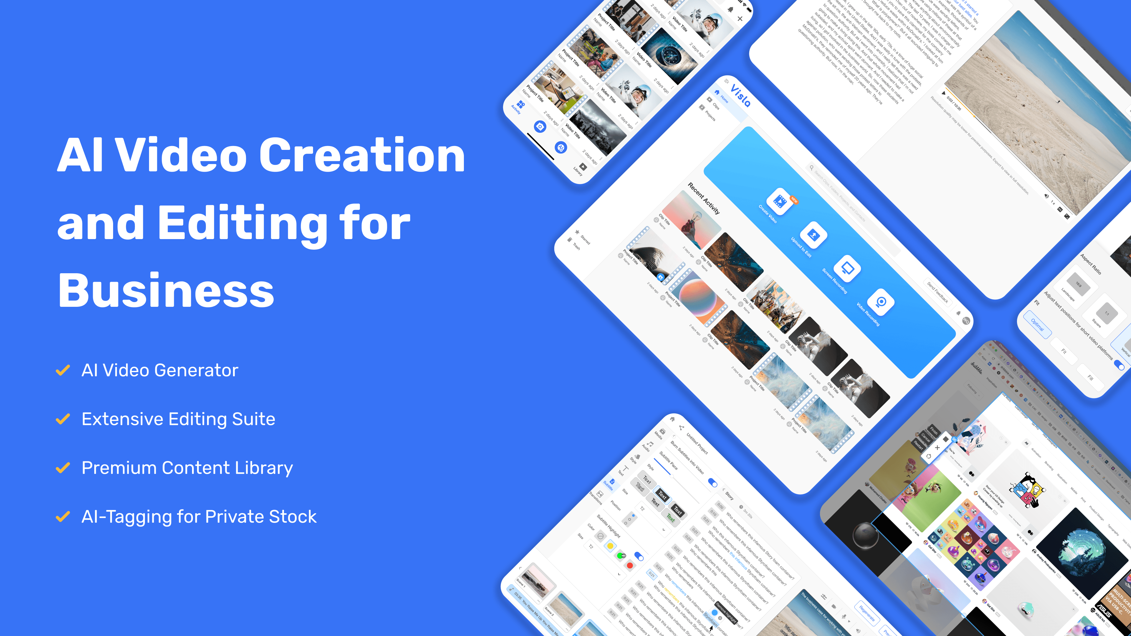 AI Video Workflow Platform for Business