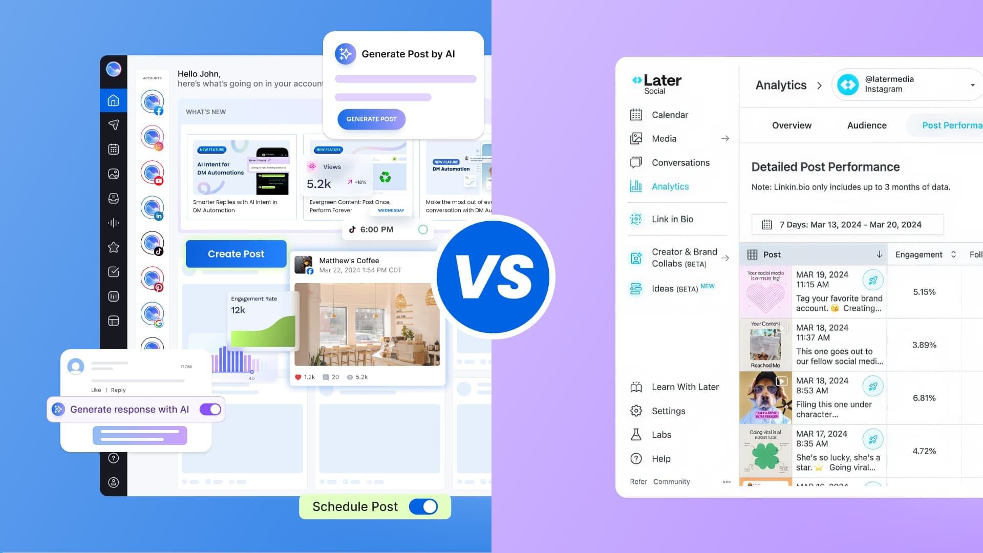 Vista Social vs. Later: Which Tool Fits Your Needs?