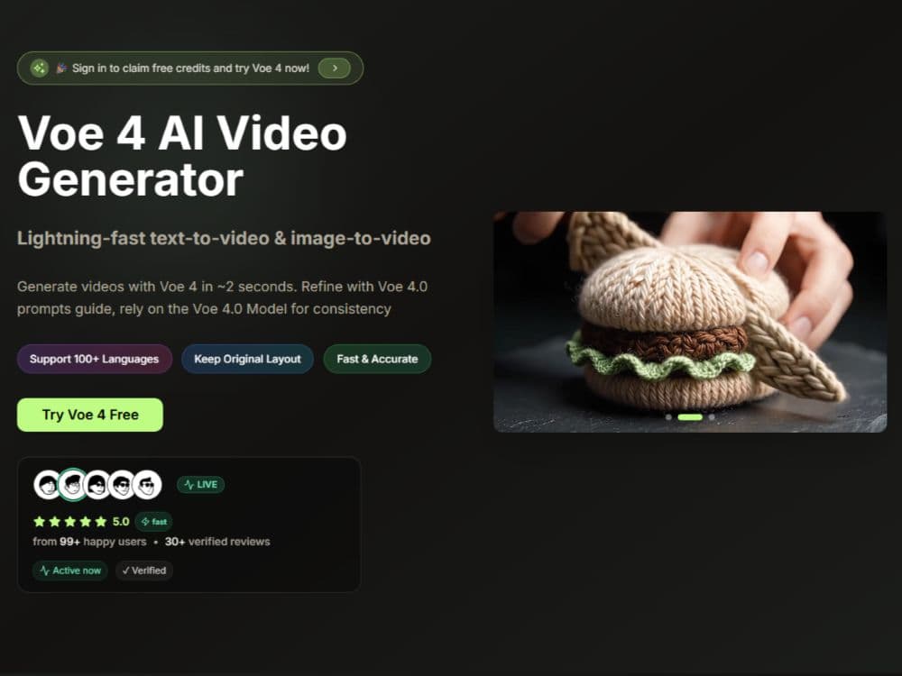 voe4 ai - Ai Tool Details & Features