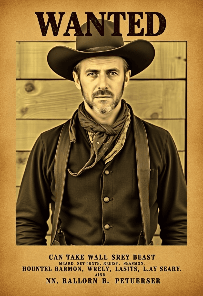 Make a Wanted Poster Using AI