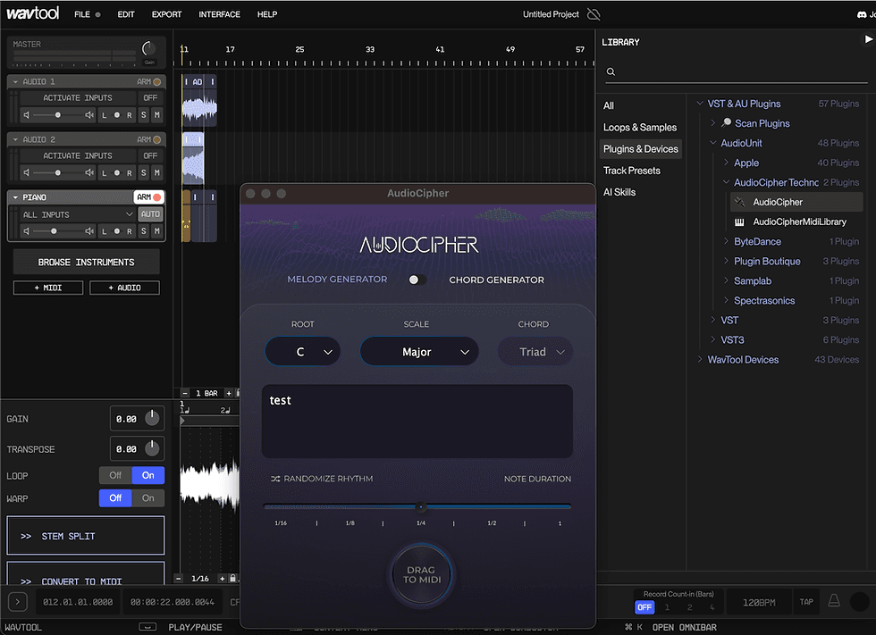WavTool: The World's First Text-to-Music AI DAW Uses GPT-4